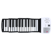 Soft Hand Roll Piano 88 Key R61 Thickened Professional Folding Portable Electronic Violin Charging Woman Soft Keyboard Multifunction o
