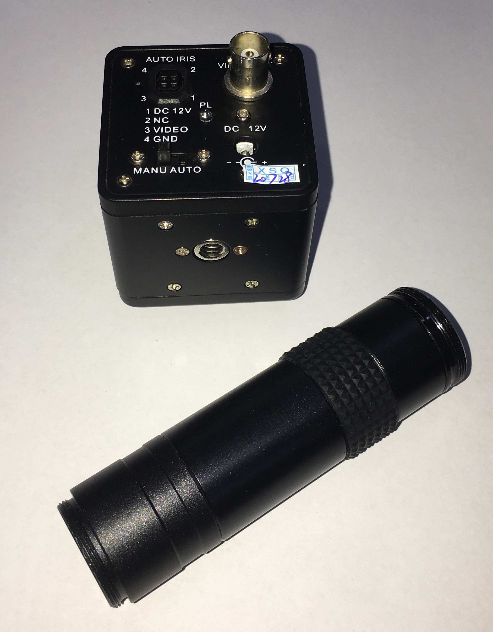 AV-CCDCMOS700线1/3芯片模拟工业相机宝石检查电子数码显微镜-图2