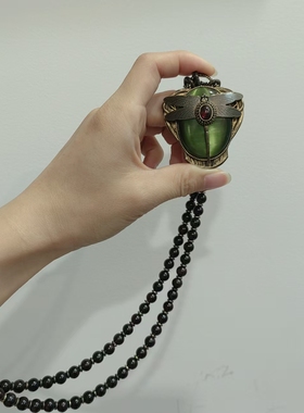 Patrice蜻蜓造型复古项链