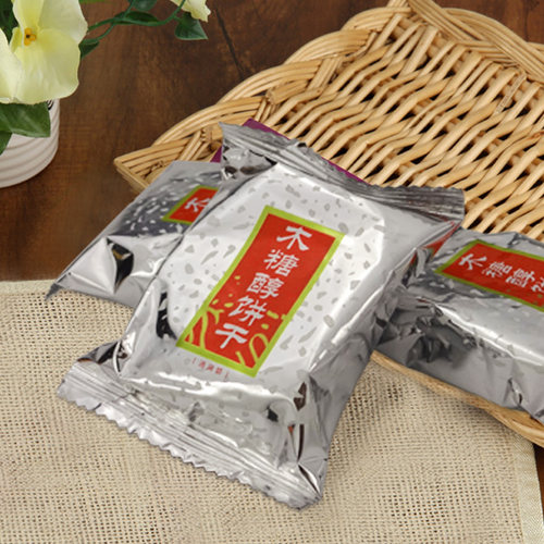 来利发木糖醇苦荞饼干无糖精食品杂粮荞麦粗粮饼零食茶点心礼盒装 - 图1
