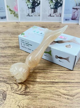 朱雀三啄工具大号羊角莲蓬眼部按摩器面部滚珠点穴拨筋棒护肤美容