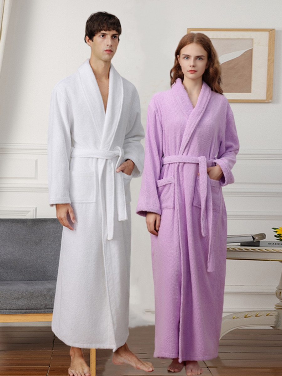 浴袍女纯棉毛巾料吸水四季浴巾情侣睡衣成人加长款秋冬季男士睡袍,淘宝优惠券,粉丝福利购,淘宝优惠卷