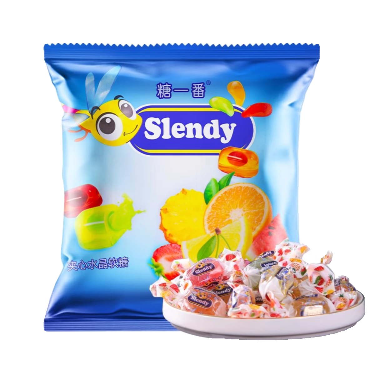 正宗KDV小蜻蜓夹心软糖水果爆浆糖果零食俄罗斯进口多口味流心糖,淘宝优惠券,粉丝福利购,淘宝优惠卷