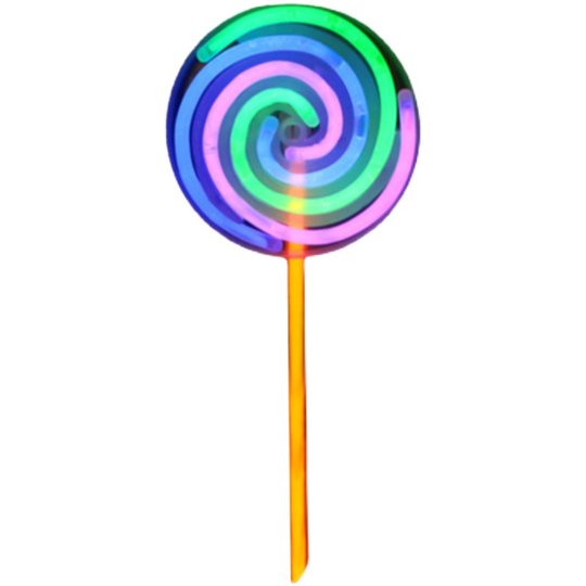 Compra esta piruleta fluorescente de regalo para Nochevieja