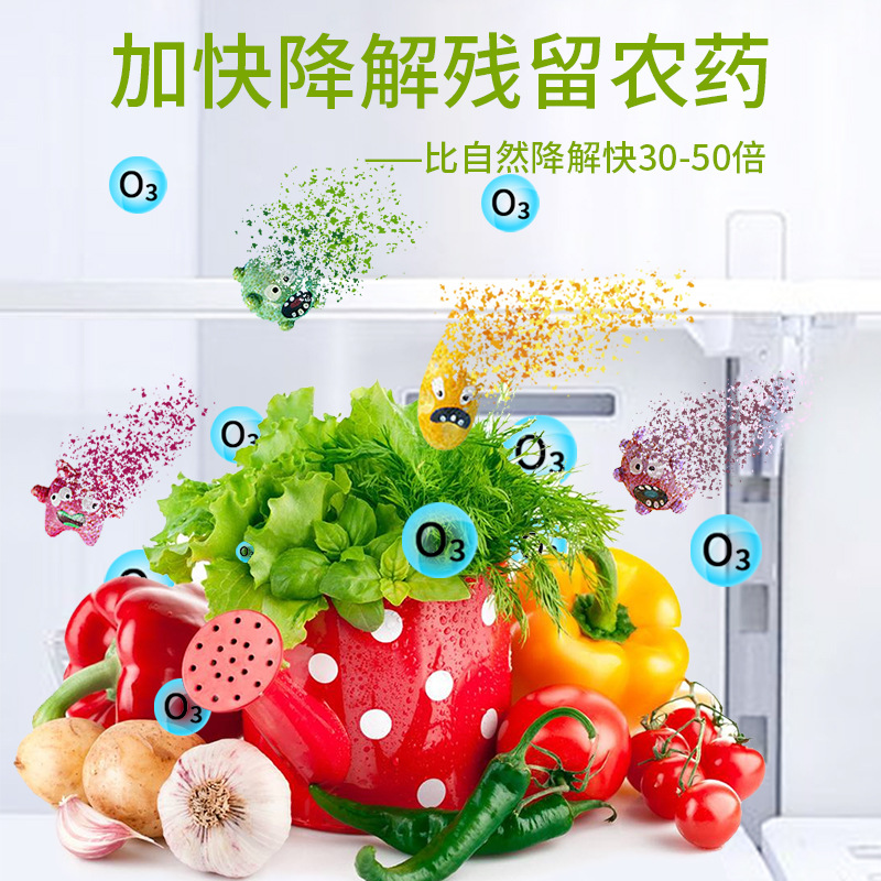 诺比克直销店居佳佳车载除菌空气净化器臭氧小型家用冰箱卫生间宠物除臭除甲醛2
