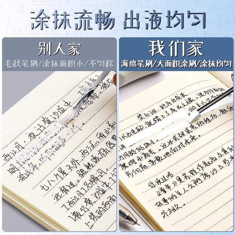 涂改液修正液学生用消字去字神器修改涂改笔改正液清除字迹消除图改字液写错字休正液中性笔圆珠笔速干去字