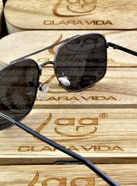 美国品牌clara Vida超大框适合大脸开车钓鱼UV400偏光太阳镜