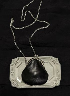 孤品原创「新中式＋侘寂风」清冷感设计感项链植物染手工包包饰品