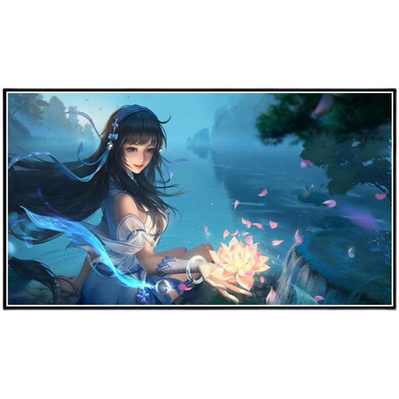 西施幻纱之灵十字绣王者荣耀皮肤新款线绣客厅卧室小幅满砖钻石画