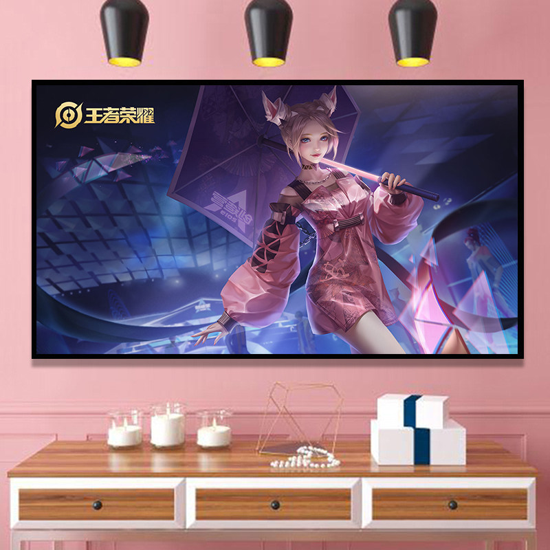 公孙离无限星赏官横版十字绣线绣新款王者荣耀皮肤小幅满砖钻石画