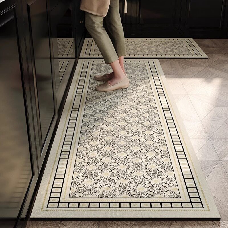 Kitchen non-slip and anti-oil floor mats for home use diatom mud carpet