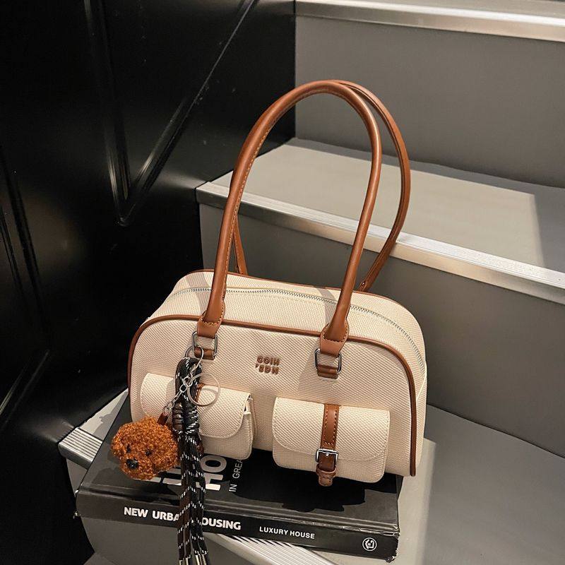 2025新款复古大容量腋下包包女高级时尚百搭手提包外出旅行单肩包,淘宝优惠券,粉丝福利购,淘宝优惠卷