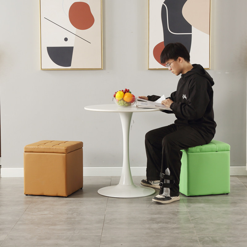 换鞋凳家用收纳储物凳子可坐门口穿鞋凳板凳皮墩试衣间小沙发凳子,淘宝优惠券,粉丝福利购,淘宝优惠卷