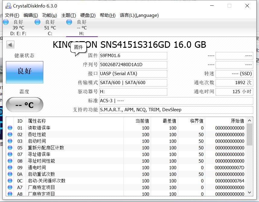 原装16G 24G 32G 64G SSD固态硬盘 M.2 NGFF 2242接口 高速 稳定 - 图0