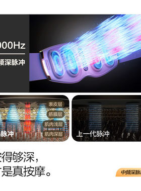 倍轻松腰部按摩器G5热敷护腰仪送女友礼物腰椎按摩仪生日礼物