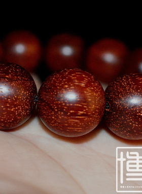 印度小叶紫檀送礼红木大气念珠