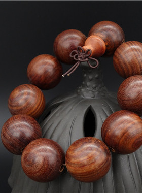 男女款民族风饰品小叶紫檀佛珠