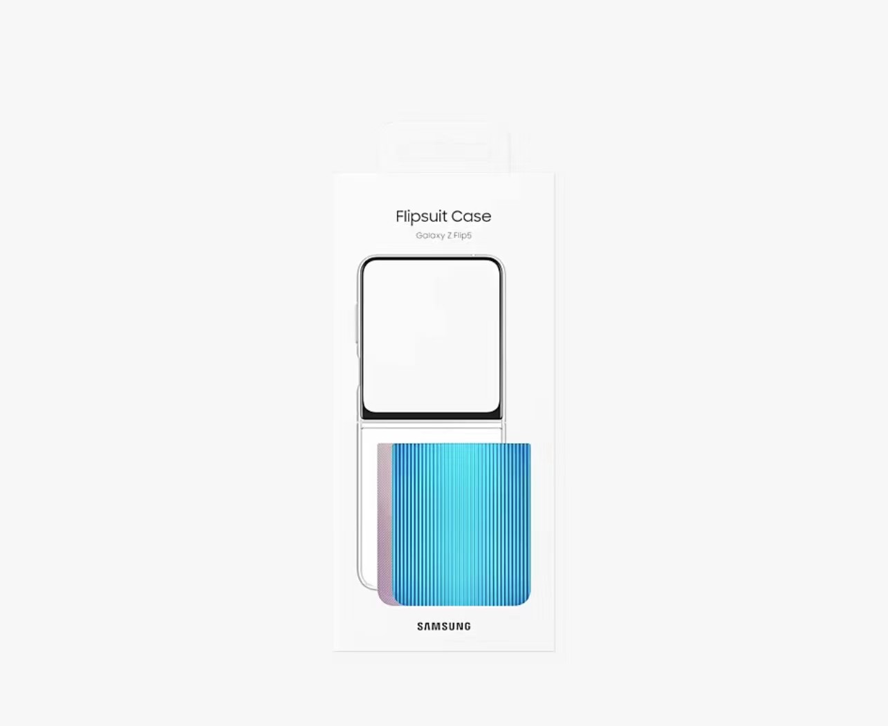 韩国三星官方正品适用Z Flip5折叠主题保护壳透明支架多功能原装NFC手机套替换背板指环挂扣简约经典防摔内置