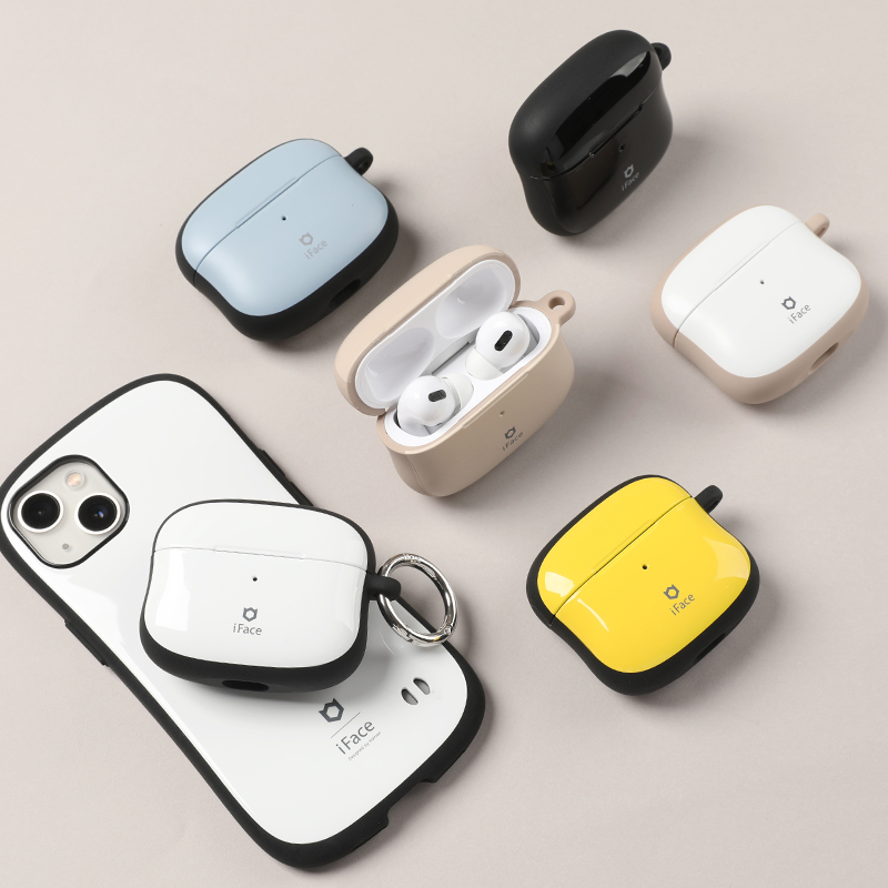 日本正品适用苹果airpods pro/3代耳机保护套防摔小蛮腰iface防丢 - 图0