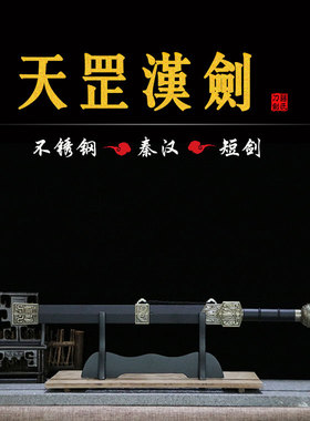 龙泉镇青铜不锈钢未开刃短剑