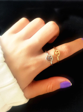 小众设计全新戒指网红同款