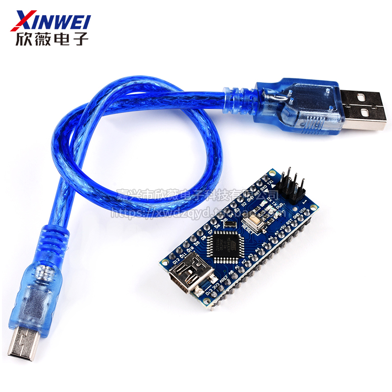 Nano-V3.0模块 ATMEGA328P开发板学习板 CH340改进版适用arduin - 图2