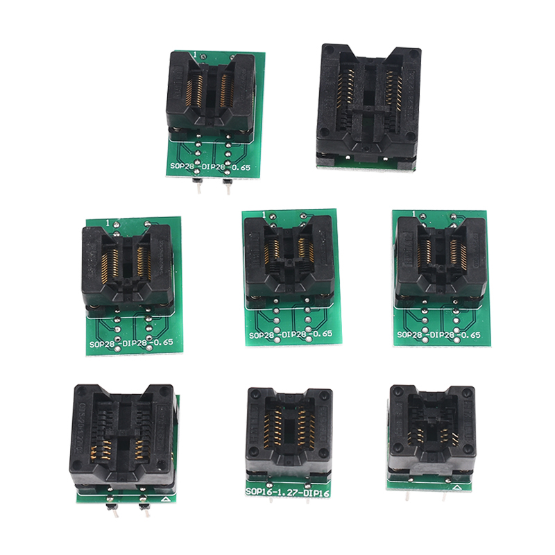 烧录座SOP8/14/16/18/20/24/28 SSOP/TSSOP芯片IC转换编程测试座 - 图3