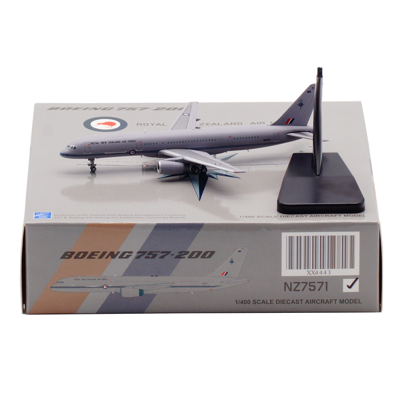 JC Wings 1:400 新西兰空军 波音B757-200 NZ7571 合金 飞机模型 - 图3