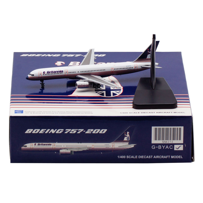 JC Wings 1:400 大不列颠航空 波音B757-200 G-BYAC 合金飞机模型 - 图3