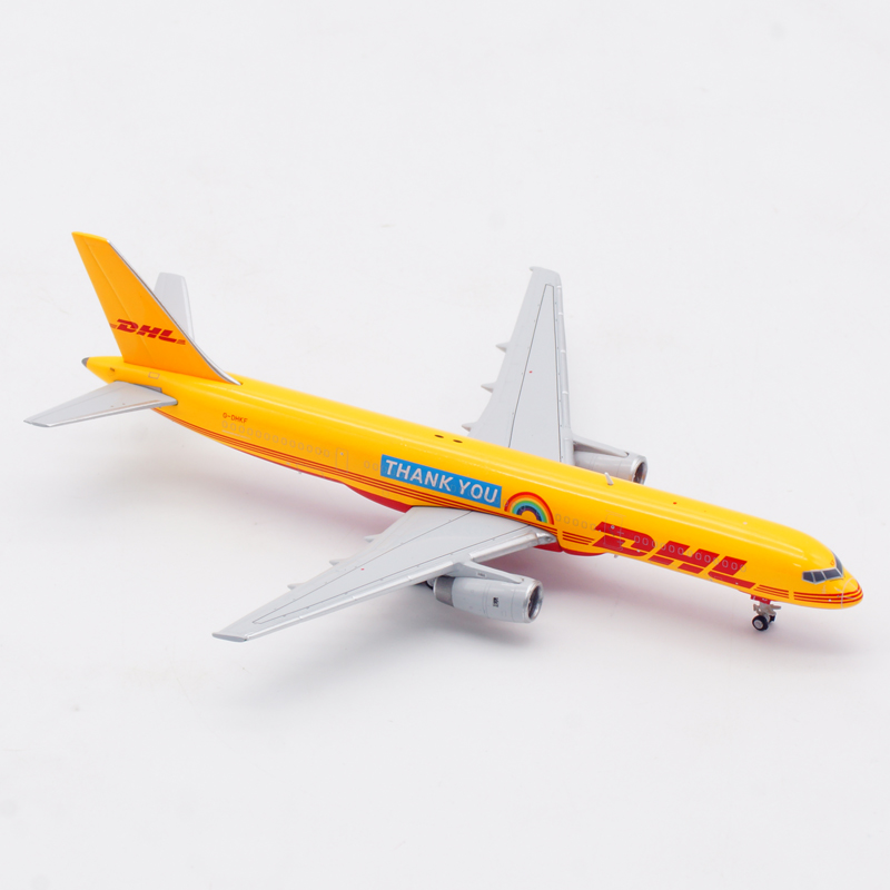 JC Wings 1:400 中外运敦豪DHL B757-200PCF G-DHKF 合金飞机模型 - 图2