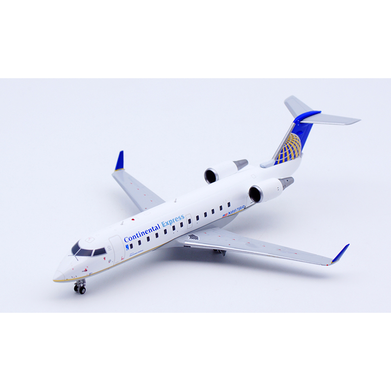 JC Wings 1:200美国大陆航空 CRJ- 200ER N667BR合金飞机模型-图0