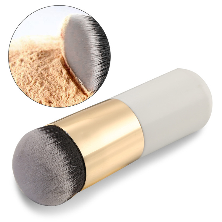 Chubby Pier Foundation Brush Cream Makeup Brushes Cosmetic - 图0