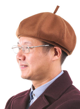 中老年男款秋冬季加厚保暖八角帽