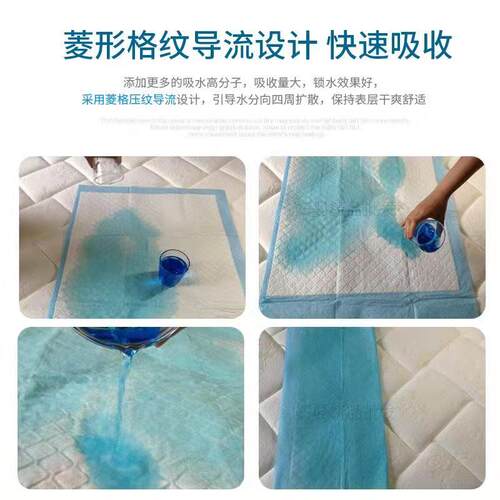 福卫康成人一次性隔尿垫老年人专用尿垫中单老人护理垫60X90加厚 - 图1