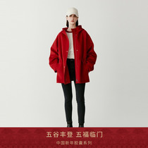 (New Years series) ICICLEs Wo Girl clothing autumn and winter style wool cashmere Two-sided Pike coat