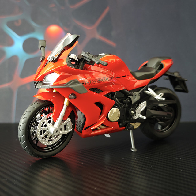 Qianjiangsai 600RS simulation alloy car model