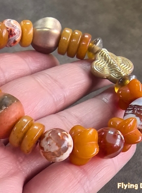 橘里橘气 手链 珠子手环 设计风 可定制 flying design