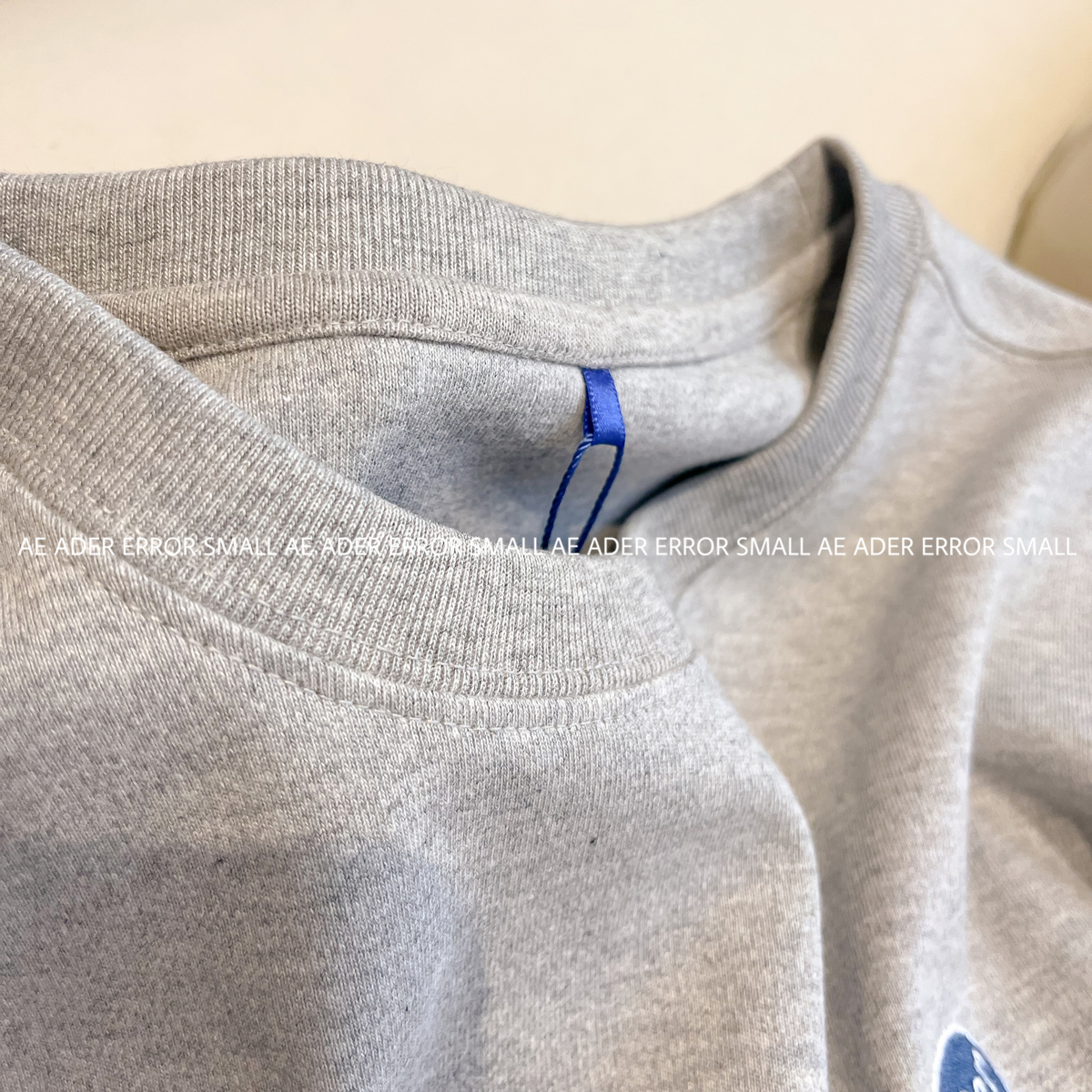 ader error small刺绣卡通小人短袖t恤夏季宽松纯棉圆领男女情侣 - 图3