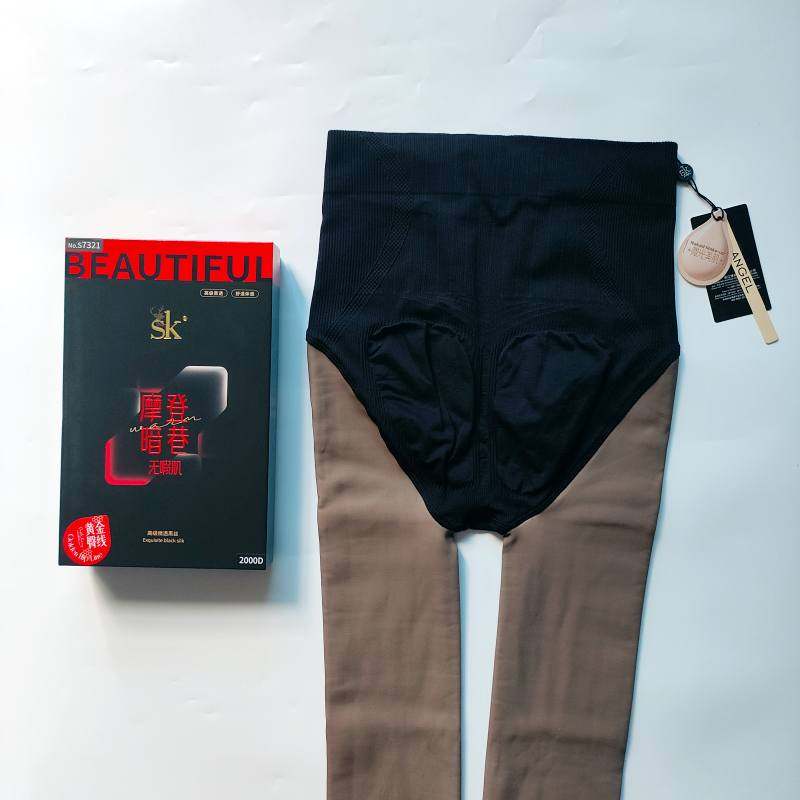 SK7321秋冬薄绒黑透肤保暖连裤袜7322加厚大码提臀假透肉打底裤女,淘宝优惠券,粉丝福利购,淘宝优惠卷