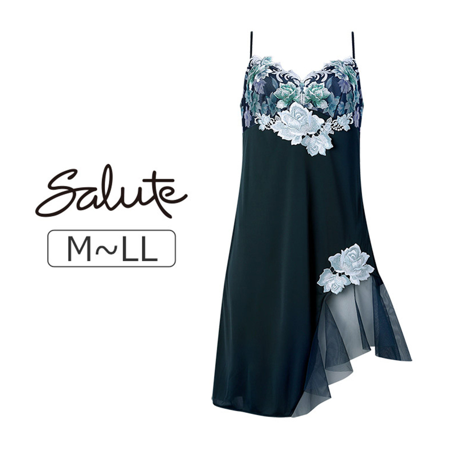 SALUTE华歌尔优雅刺绣性感开叉吊带裙 舒适透气优雅大气睡裙 226,淘宝优惠券,粉丝福利购,淘宝优惠卷