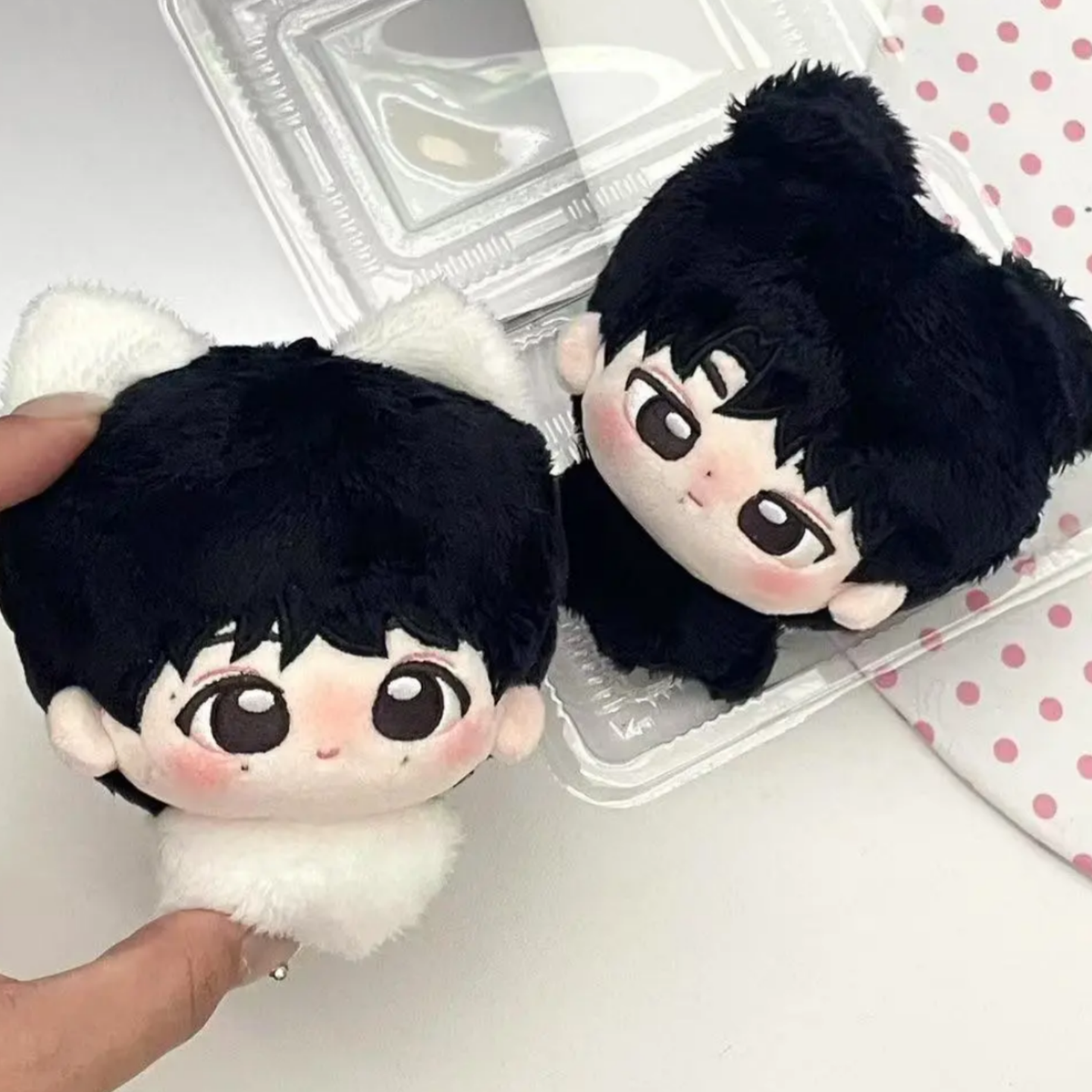 栩你渝生棉花娃娃钥匙扣挂件10cm公仔逆爱梓渝田栩宁周边同款礼物 - 图3