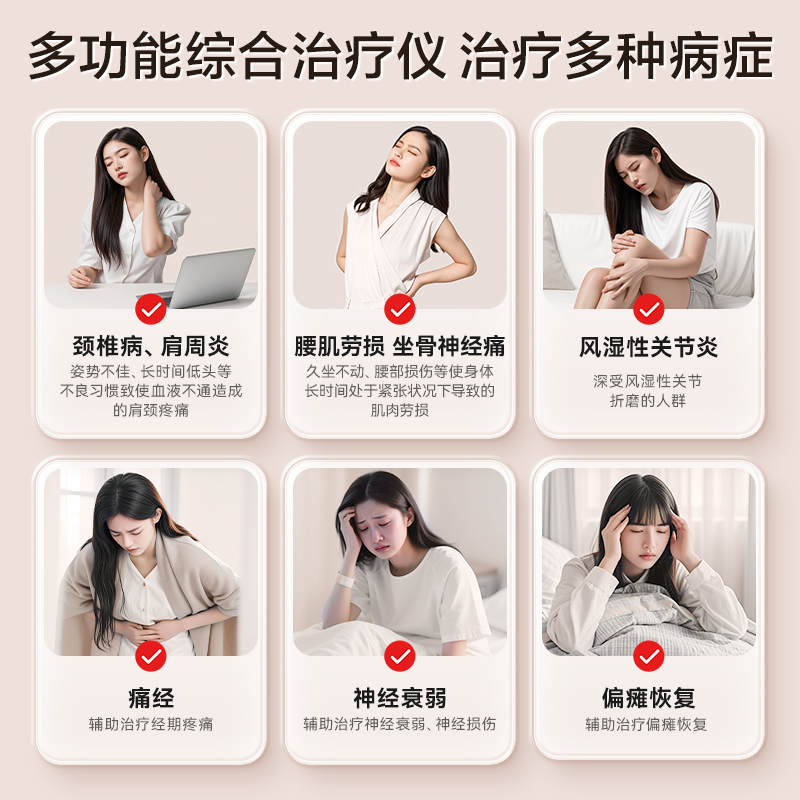 Corfu multifunctional medium frequency physiotherapy instrument