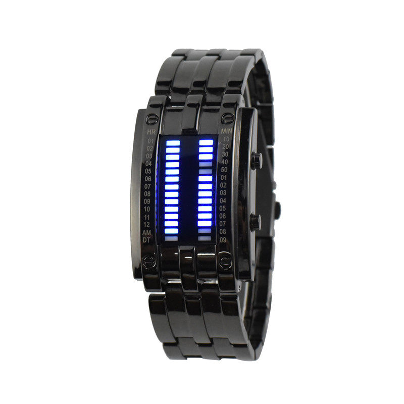 网红新概念黑科技男女韩版电子表 点点繁星潮品屋国产腕表