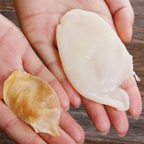 花胶鱼胶干货正品深海野生鱼肚鱼鳔干滋补鸡蛋小米胶500g孕妇滋补-图0