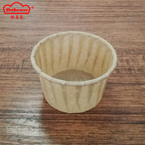 bakeasy外贸出口纸托防油加厚杯子蛋糕纸杯烘焙5cm底免模具30只装 - 图1