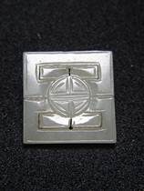 Qingdai and Tian Qing Baiyu Double-sided industrial hollowed-out group beasts of art