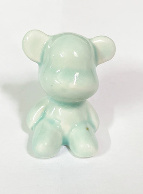 陶瓷小动物摆件治愈系家居摆件