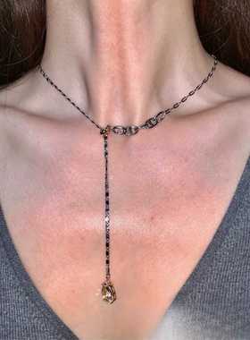 Choker女式夏季垂坠时尚提拉项链