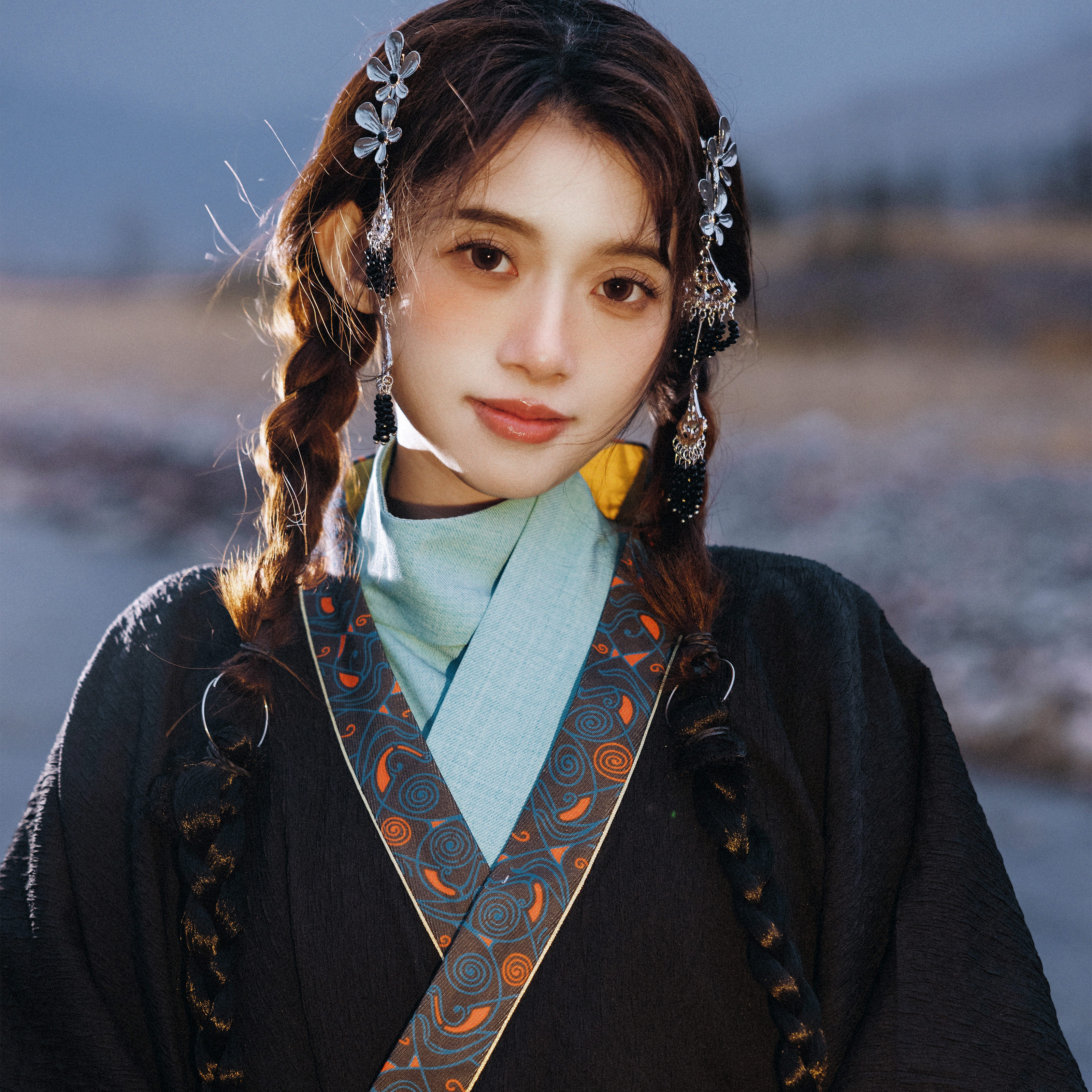 花朝记｜乌鹊｜汉服西汉禅衣晋制曲领衫交窬裙大衣日常秋冬民族风,淘宝优惠券,粉丝福利购,淘宝优惠卷