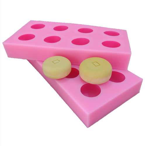 专业定制Logo食品级手工皂慕斯翻糖巧克力吐司手工艺品 硅胶模具 - 图1